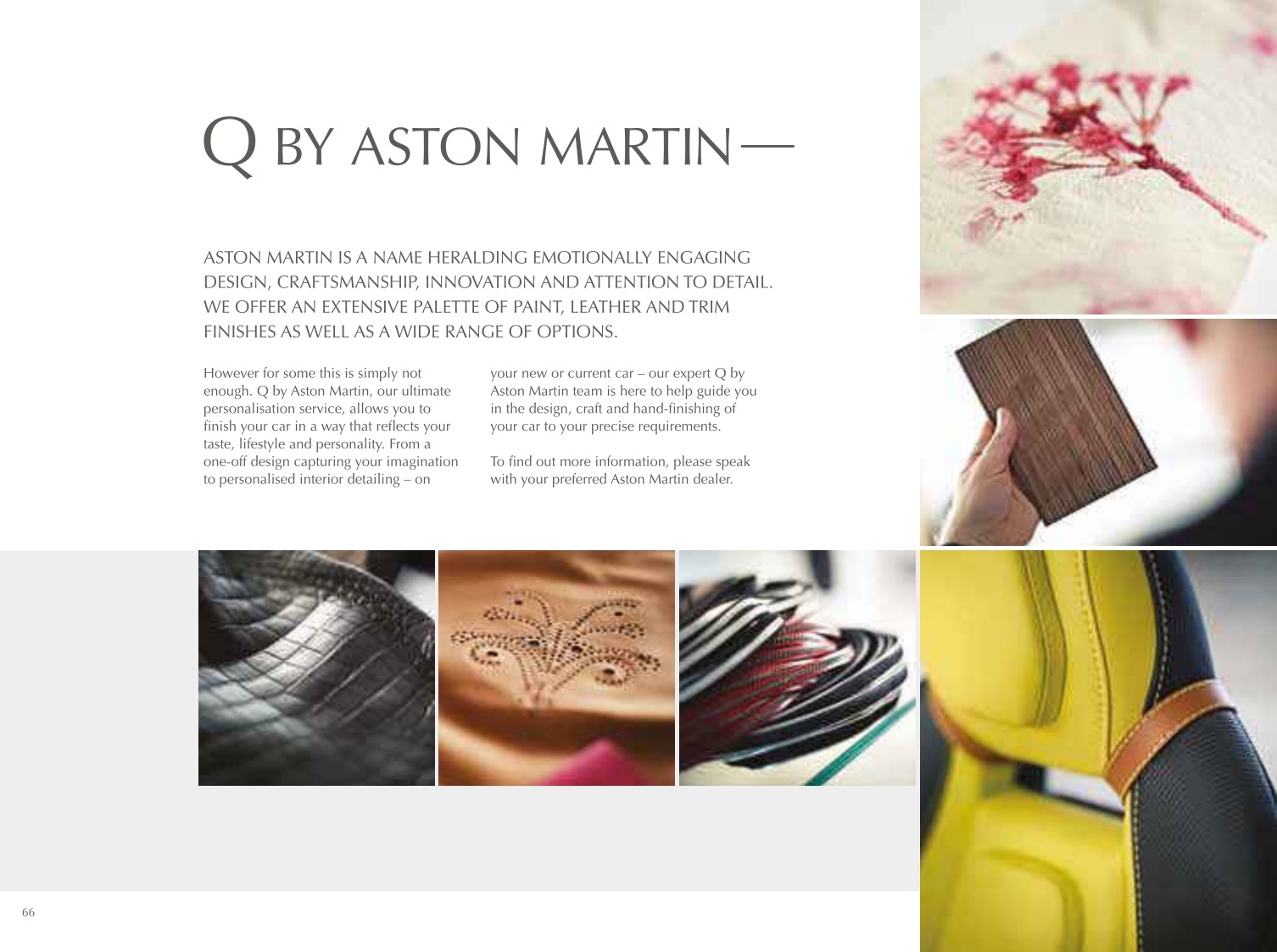 2012 Aston Martin Model Range Brochure Page 4